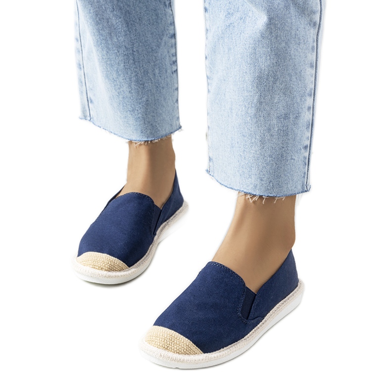 Plave sandale iz Coste ljubičasta mornarsko plava plava