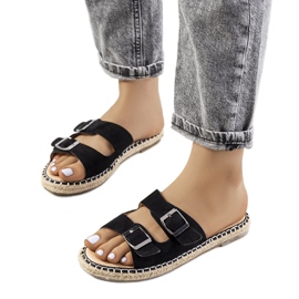 Crne ženske papuče Finnan crna