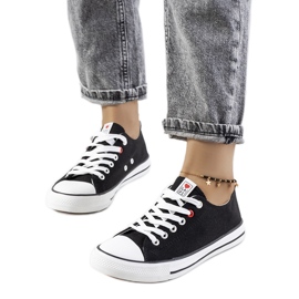 Crne klasične ženske tenisice Kolind crna