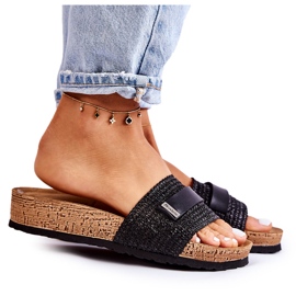 Ženske klasične papuče Inblu NM000025 crne crna