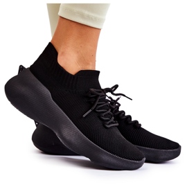 PS1 Crne ženske sportske cipele Dalmiro crne crna