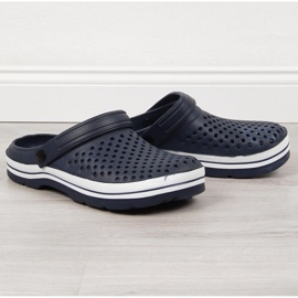 Novosti M EVE301B tamnoplave ažurne pjenaste papuče tamnoplava