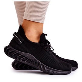 FM1 Ženske sportske platnene cipele Black Lenney crna