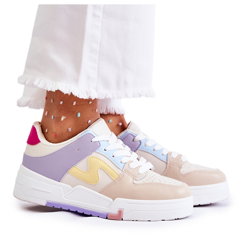 PS1 Ženske sportske cipele Bež Francis raznobojna