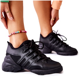 PG2 Ženske sportske tenisice Azella crne cipele crna