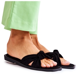 PG1 Ženske modne antilop crne papuče Lorrie crna