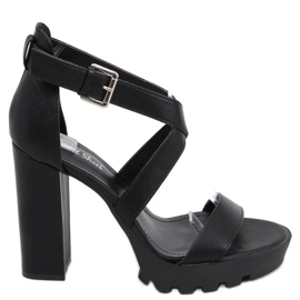 Sandale na platformi Spencer Black crna