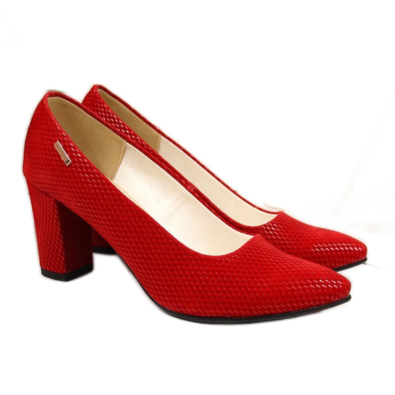 Pumpe na post crvene Monique crvena