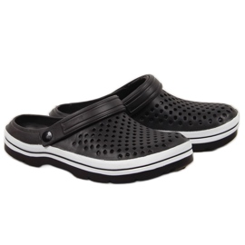 News NOVOSTI crne ažurne pjenaste papuče crna