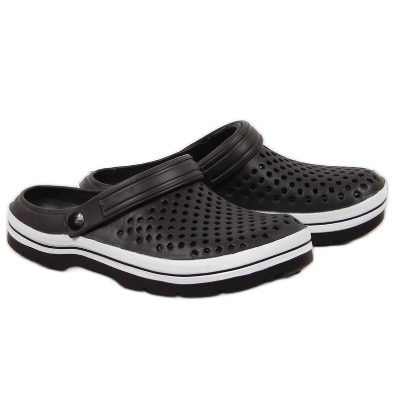 News NOVOSTI crne ažurne pjenaste papuče crno