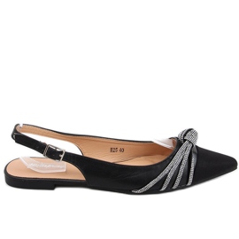 Taylor crne balerinke otvorene pete crna