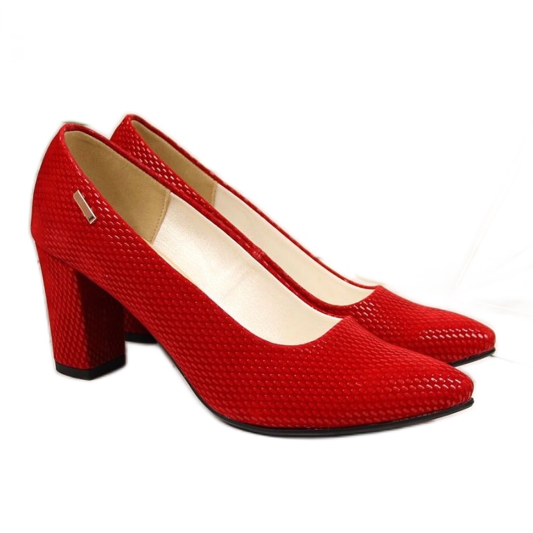 Pumpe na stup crvene W Monique crvena