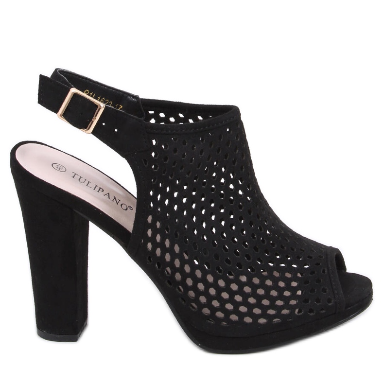 Sydney crne otvorene sandale crno