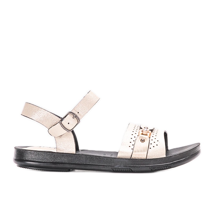 Bež ženske sandale Lehti raznobojna