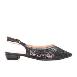 Balerinke od crne čipke iz Marlioza crna