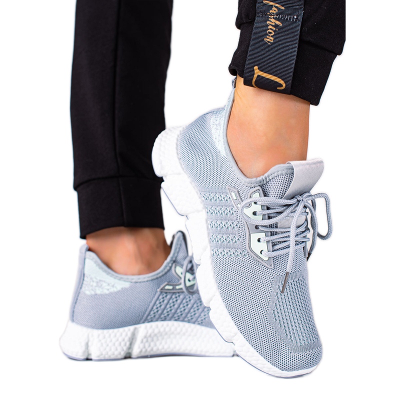 SHELOVET Lagane sportske cipele siva