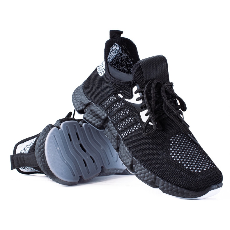 SHELOVET Lagane sportske cipele crno