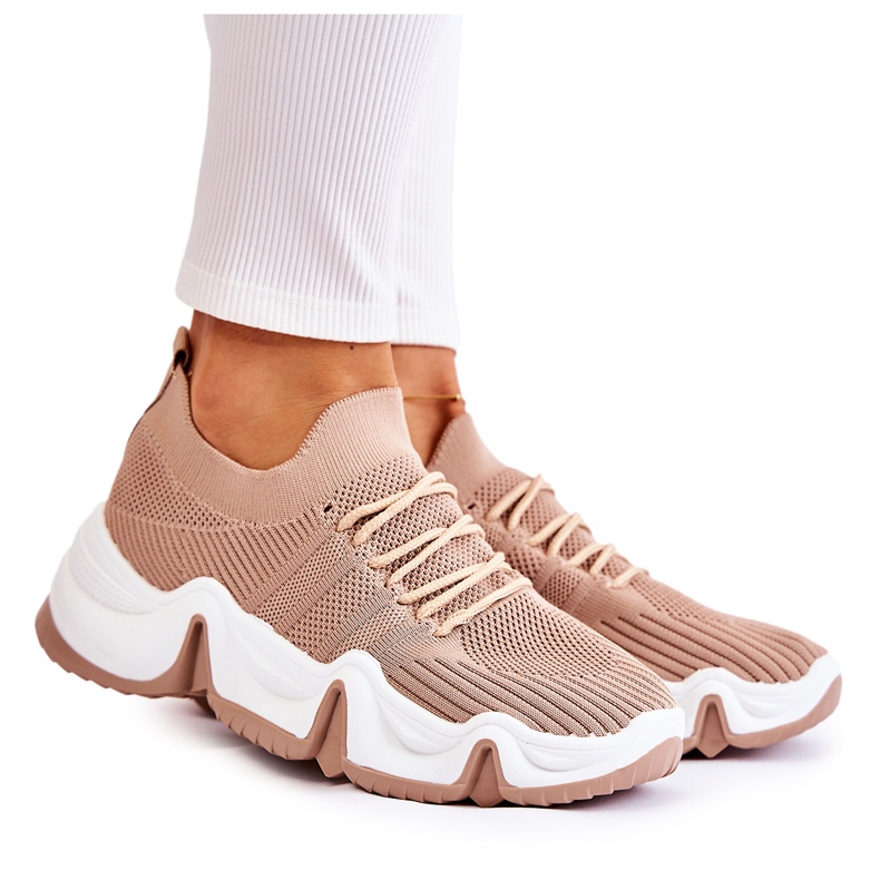 PG1 Ženske bež Dayen slip-on tenisice