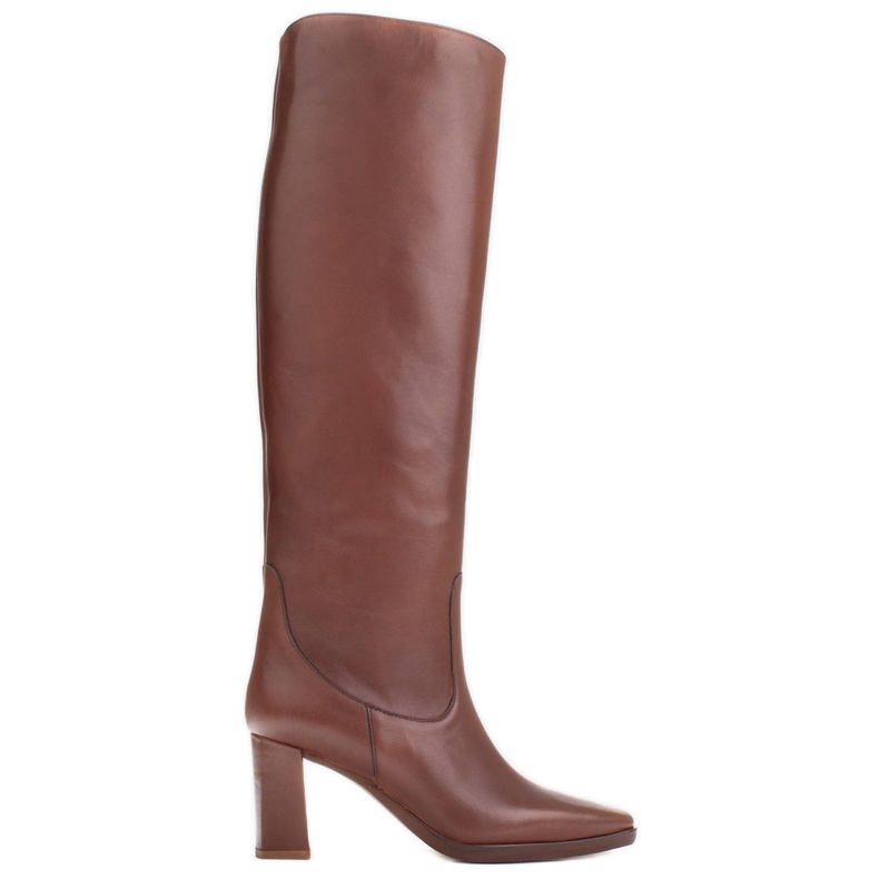 Marco Shoes Visoke klasične čizme smeđa