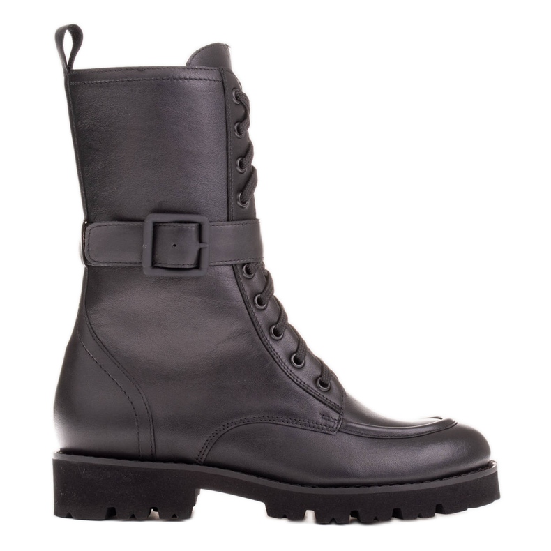 Marco Shoes Čizme od pune kože crno