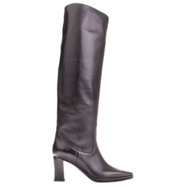 Marco Shoes Visoke klasične čizme crna