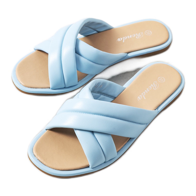 Ženske plave Thines papuče plava