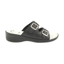 American Club crne papuče na američkim kopčama crna