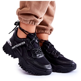 PS1 Ženske tenisice Sportske cipele Black Sheron crna