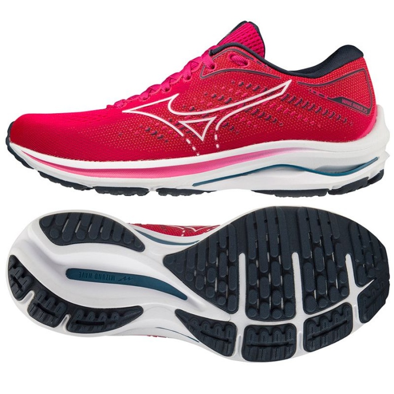 Mizuno Wave Rider 25 J1GD210303 tenisice za trčanje ružičasta