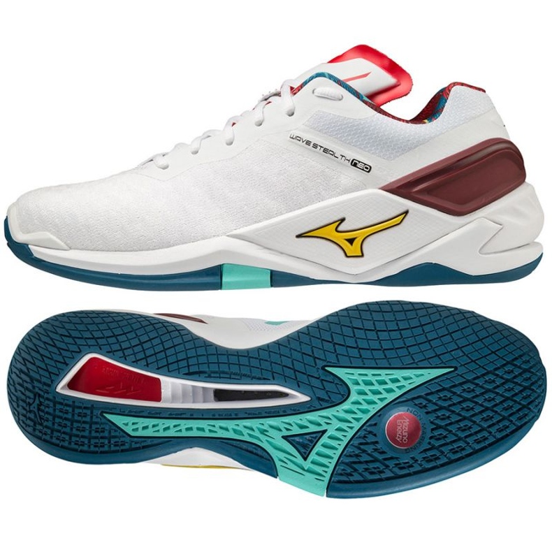 Cipele Mizuno Wave Stealth Neo M X1GA200048 bijela bijela