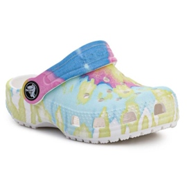 Crocs Classic Tie Dye Graphic Kids T 206994-94S višebojan