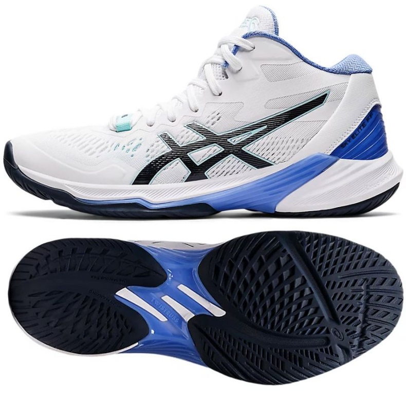Asics Sky Elite Ff Mt 2 W 1052A054 101 tenisice za odbojku bijela bijela