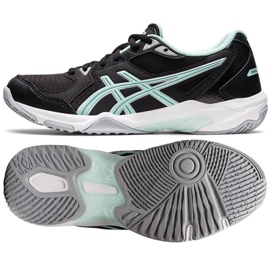Asics Gel-Rocket 10 W 1072A056 006 tenisice za odbojku crna crna