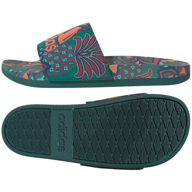 Adidas papuče Adilette Comfort W GX4302 zelena