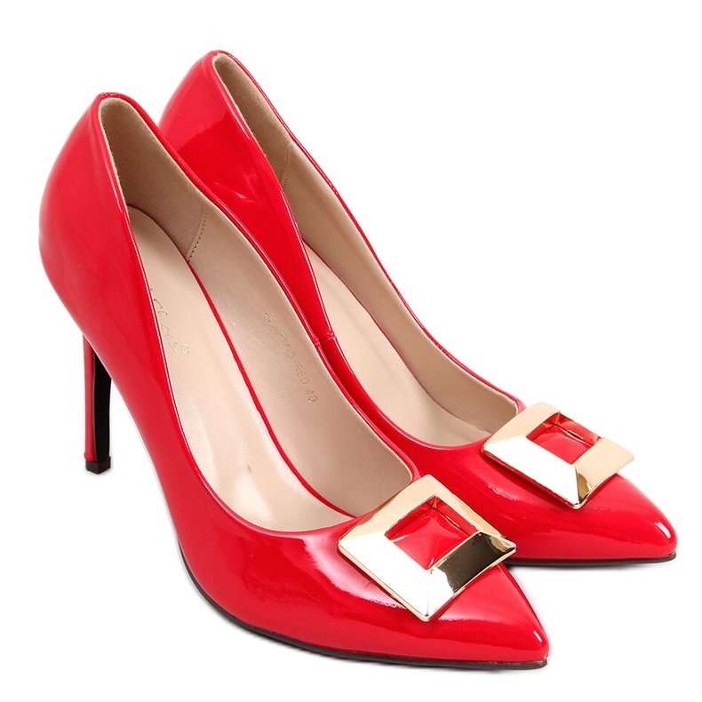 Lakirane igle Margaret Red crvena