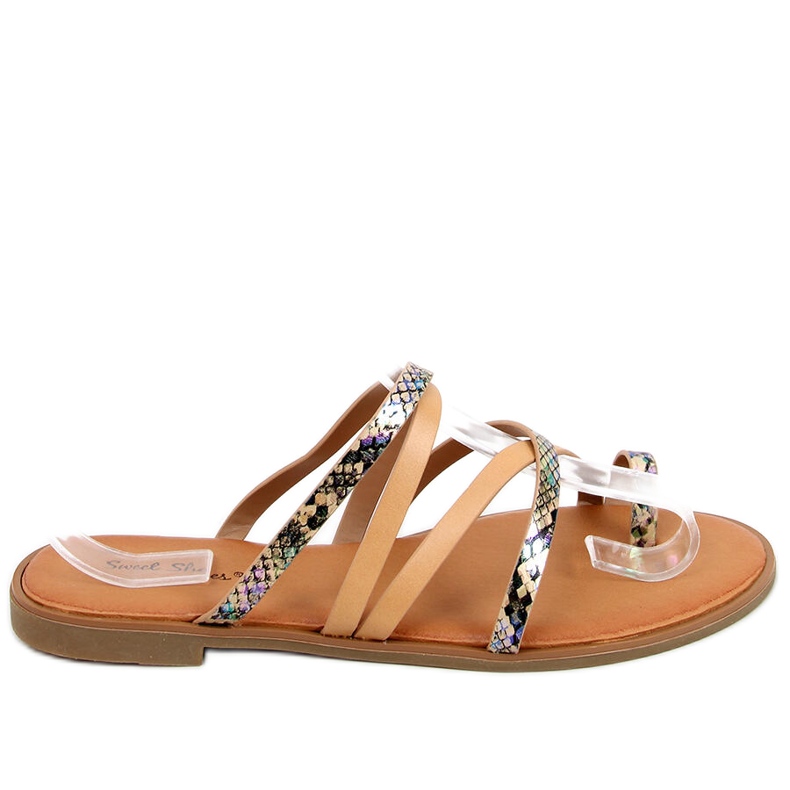 Nigella Beige ženske papuče bež