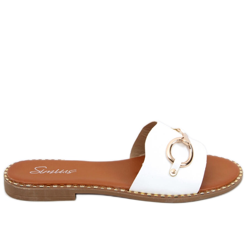 Kettle White ženske papuče bijela