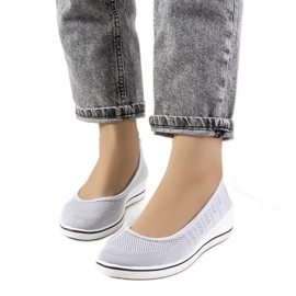 Sive Loane tenisice na wedge siva