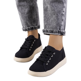 PA1 Crne klasične tenisice iz Estesa crna