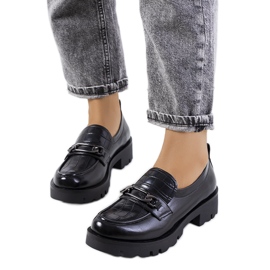 Crne kornet mokasinke crna