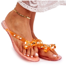 Ženske gumene japanke Orange Monise narančasta