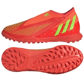 Adidas Predator Edge.3 Ll Tf GV8489 cipele crvena narančaste i crvene