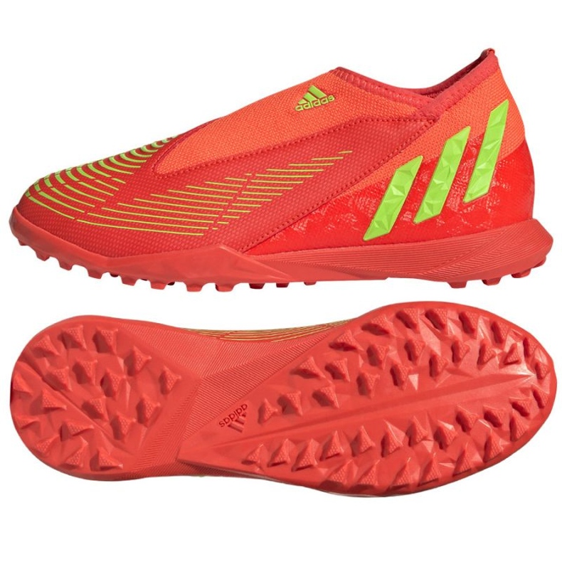 Adidas Predator Edge.3 Ll Tf GV8489 cipele crvena naranče i crvene