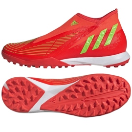 Adidas Predator Edge.3 Ll Tf GV8533 cipele crvena narančaste i crvene