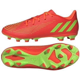 Cipele adidas Predator Edge.4 FxG M GW0991 crvena narančaste i crvene