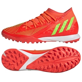 Adidas Predator Edge.3 Tf GV8536 cipele crvena naranče i crvene
