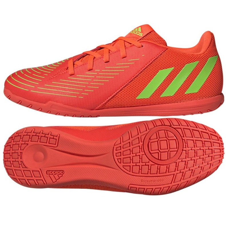 Adidas Predator Edge.4 In M GZ5691 cipele crvena zelena