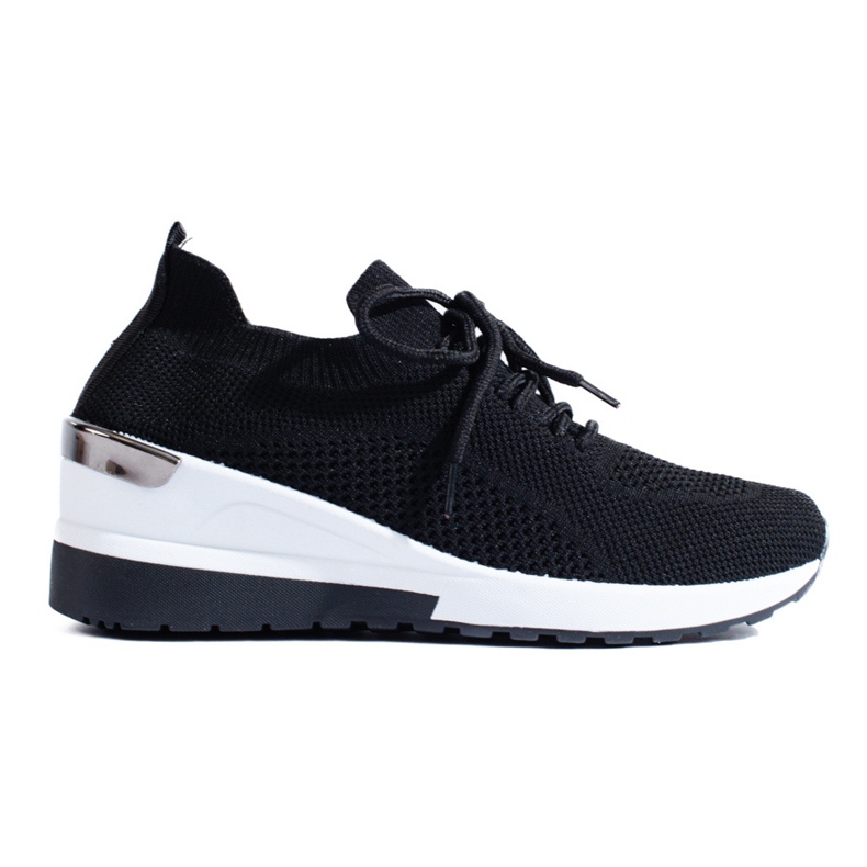 SHELOVET Crne tenisice za fitness crno