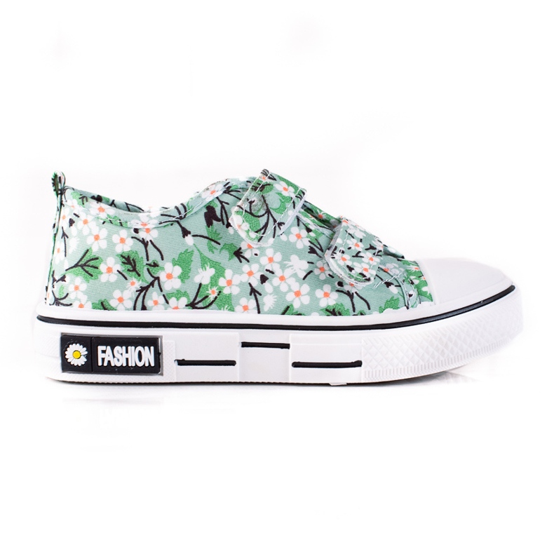 Shelovet dječje tenisice sa zelenim cvjetićima ['bijelo', 'zeleno', 'žuto'] zelena