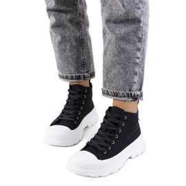 PA1 Crne tenisice marke Saverio crna